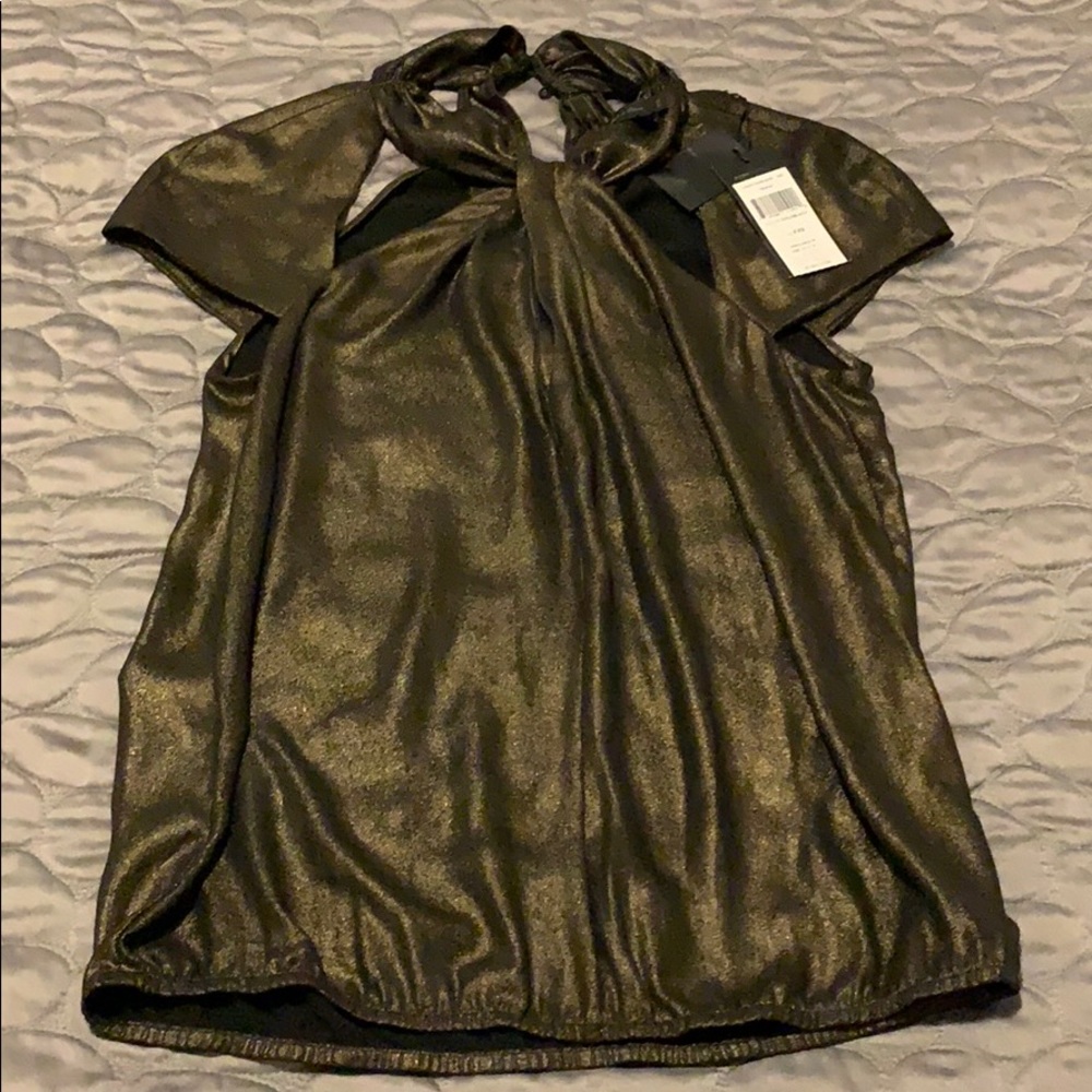 Nwt Bcbg Maxazria Top With Front And Back Cutouts! - image 1